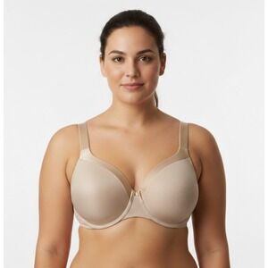 Vanity Fair 76338 Full Figure Underwire T-shirt Bra Beige 36DD